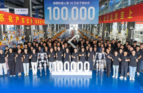 創(chuàng)中國工業(yè)機(jī)器人新紀(jì)錄！越疆機(jī)器人第10萬臺成功下線！